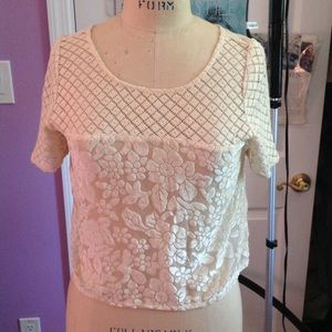 Abercrombie & Fitch Crochet Top